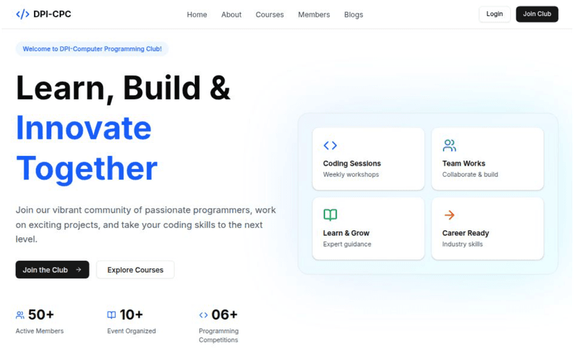 DPI Computer Programming Club