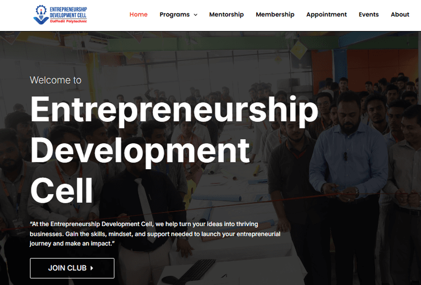 Entrepreneurship Development Cell